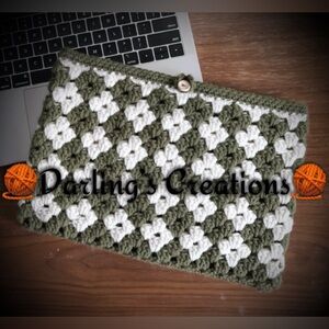 Handmade Crochet Laptop Sleeve